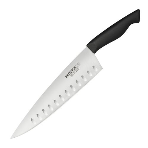 Ergo Chef Prodigy Series 12 Slicing knife Hollow Ground Blade; Brisket,  Turkey, Prime rib, Pork Roast Carving knife