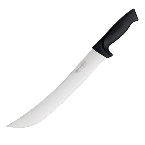 Prodigy 12 inch Meat Breaking Cimeter knife by Ergo Chef left side