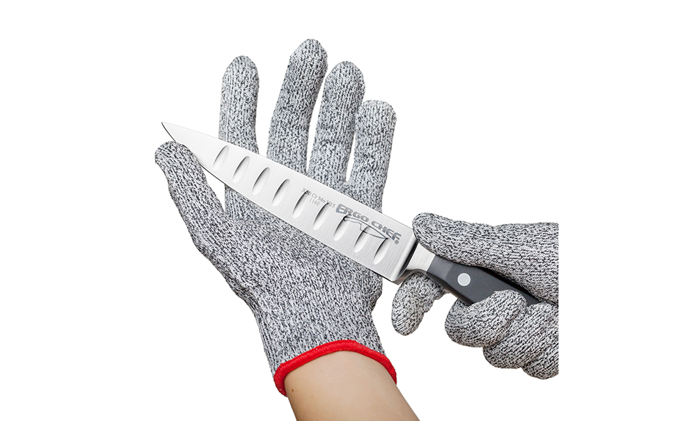 Kitchen Knife Sharpening Tool with Cut-Resistant Glove Included, 1