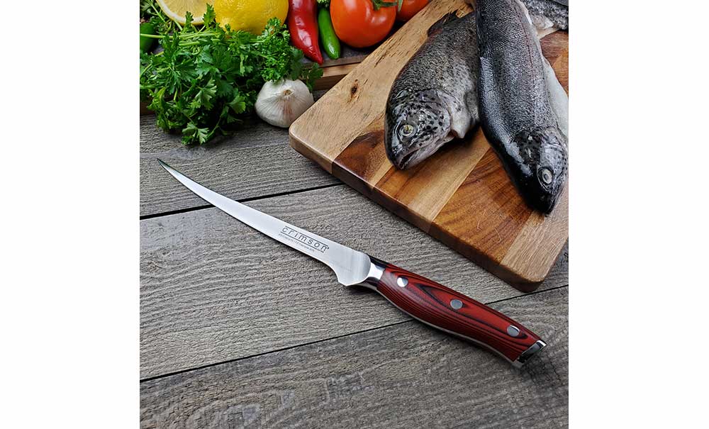 Crimson G10 7.5" Fillet Fish knife