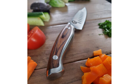 OUT OF STOCK Guy Fieri Knuckle Sandwich 3pc Knife Set - Ergo Chef Knives