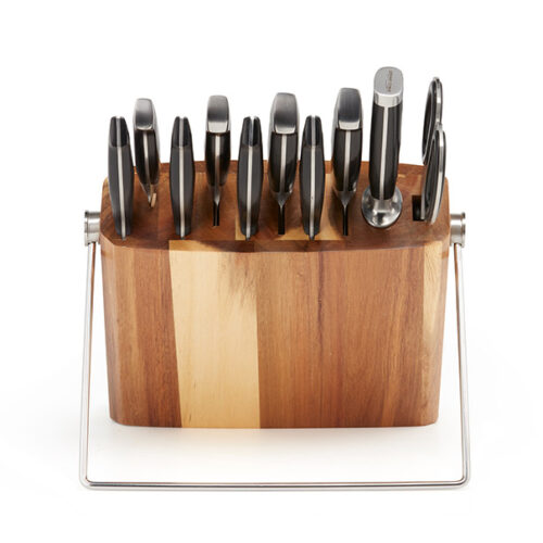 11pc Pro 2.0. Block Set Image with knife handles