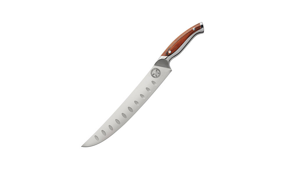 Guy Fieri Knuckle Sandwich 10 inch Meat Slicer Knife w/ Sheath - Ergo Chef  Knives